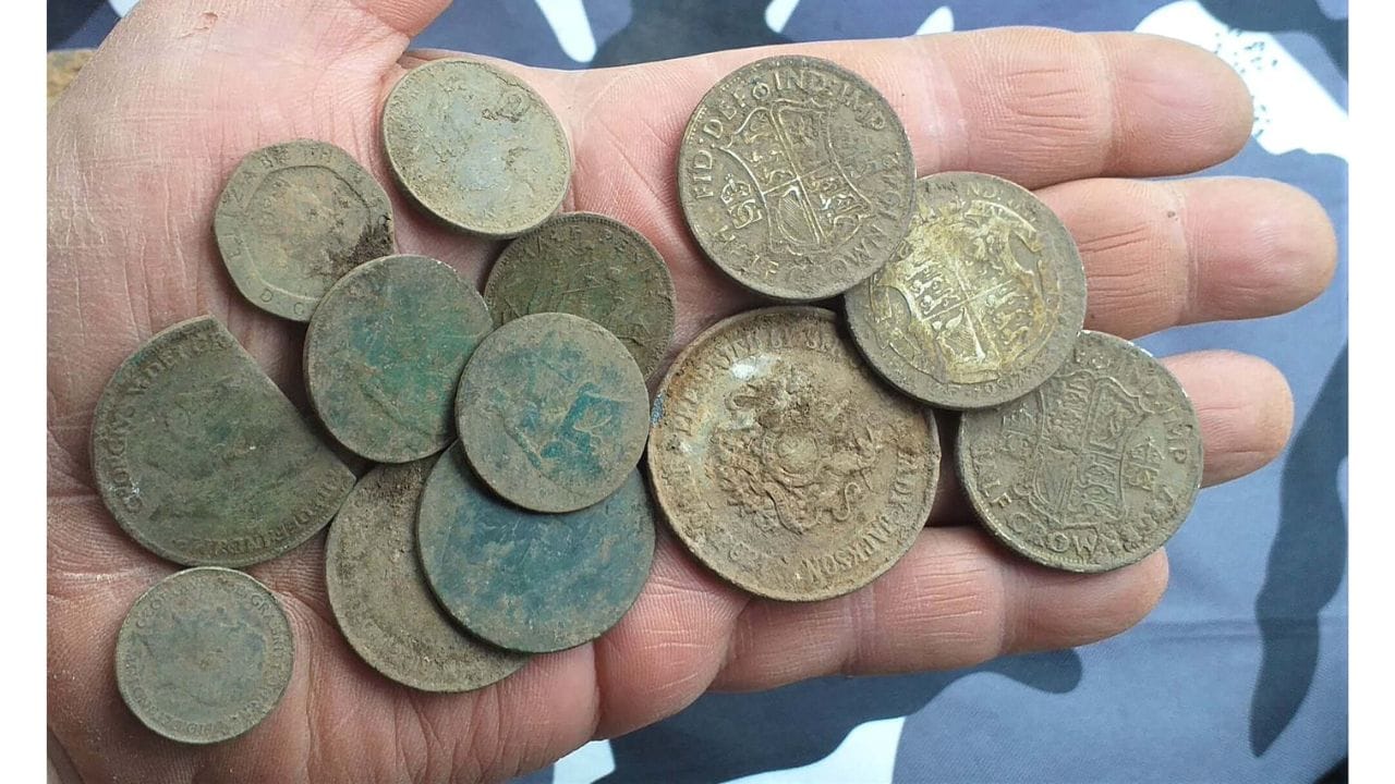 What are the best places to metal detect for old coins